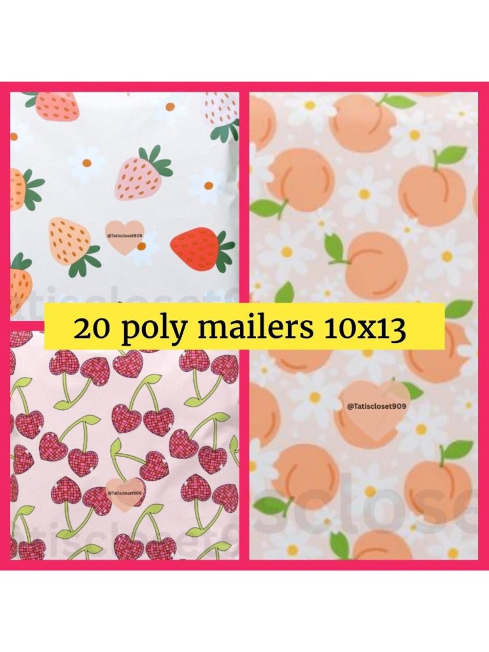 20 Poly Mailers Size 10x13